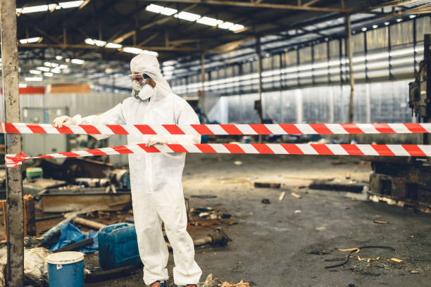 Professional Odor Removal technician working in Farwell, TX